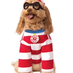 Where's Waldo Pet Costume