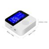 Wi-Fi Temperature Humidity Meter Indoor Hygrometer Temperature Sensor Alarm Tuya APP Control 2.9-inch LCD Backlight Display ¡æ / ¨H with Time Date for Home