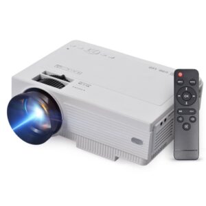 WiFi Android 9.0 System Mini Projector Support 210in Display Same Screen Technique Movie Projector
