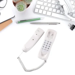 Wired- Landline Telephone with Mute, , and Redial Functions - Easy to Install Intelligent Caller Home Phone