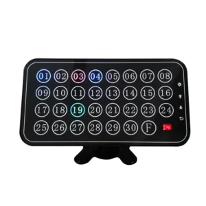 Wireless Call System Display Screen K-30 for Restaurant Hospital Service Show 30 Calling Number One Time