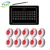 Wireless Calling System Nurse Call Hospital Bell Caregiver Pager for Clinic Nursing Home 1 Receiver 10 Call Button Transmitter