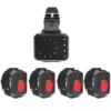 Wireless Watch Pager Calling System 1 Receiver + 4 Wrist Call Button for Patient the Elderly