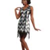 Women's Shimmer Flapper Costume Dress
