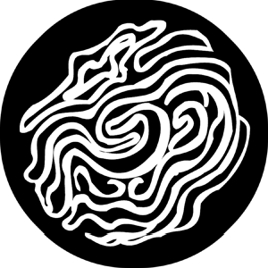 Wood Grain - Stock Gobo for Gobo Light Projectors - Choose your size!