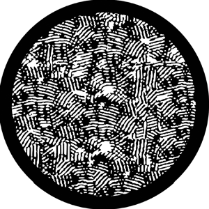 Woodcut - Stock Gobo for Gobo Light Projectors - Choose your size!