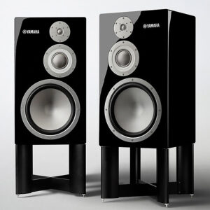 Yamaha NS-5000 Black Bookshelf Speakers With Stands