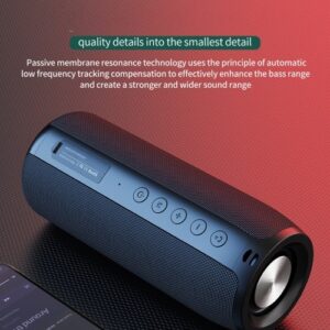 ZEALOT-S51 Portable BT Wireless Speaker Bass Stereo Sound Portable Subwoofer Waterproof Sound Box Support TF USB Flash Drive