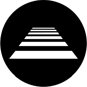Zebra Crossing - Stock Gobo for Gobo Light Projectors - Choose your size!