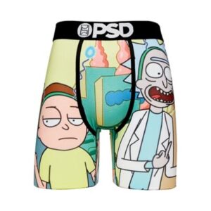 Rick and Morty Two Birds Boxers